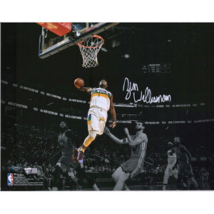 Zion Williamson New Orleans Pelicans Autographed 11" x 14" Spotlight Photograph