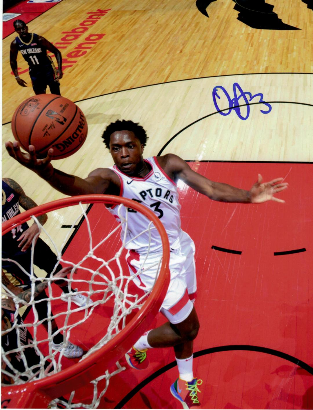 OG Anunoby Toronto Raptors Autographed Signed Nike Jersey PSA/DNA