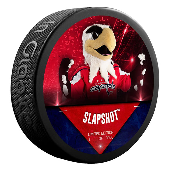 Slapshot Washington Capitals Unsigned Fanatics Exclusive Mascot Hockey Puck - Limited Edition of 1000