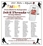 2021 Historic Autographs Ink'd Threads Jersey Edition Hobby Box