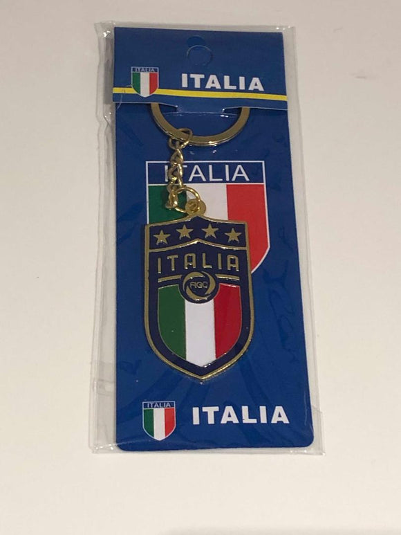National Team Italy European Euro Soccer Football Keychain Keys Ring Chain