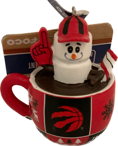 Toronto Raptors Smores Mug Ornament NBA Basketball by Forever Collectibles