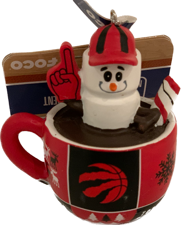 Toronto Raptors Smores Mug Ornament NBA Basketball by Forever Collectibles