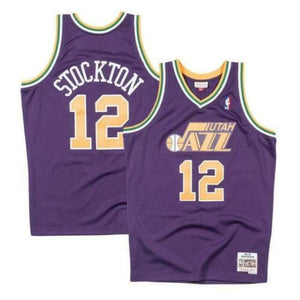Mitchell & Ness Mens Swingman Jersey Utah Jazz 1991-92 John Stockton, White / L
