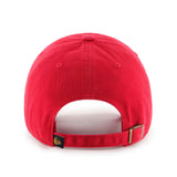 Men's Chicago Blackhawks ALT Colour 47 Brand Clean Up Adjustable Buckle Cap Hat
