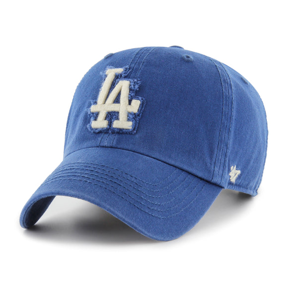 Men’s MLB Los Angeles Dodgers ’47 Brand Chasm Blazer Clean Up – Adjustable Hat