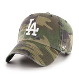 Los Angeles Dodgers Camo Camouflage Adjustable Strap Clean Up Adjustable One Size Hat Cap