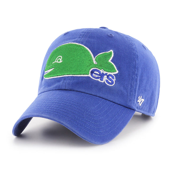 Men's Hartford Whalers ALT Colour 47 Brand Clean Up Adjustable Buckle Cap Hat