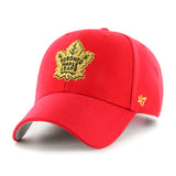 Toronto Maple Leafs '47 NHL MVP Lunar New Year Red Gold Adjustable Snapback Hat Cap