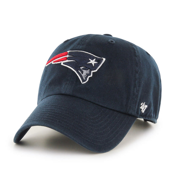 Men's New England Patriots '47 Clean Up Navy Hat Cap NFL Football Adjustable Strap