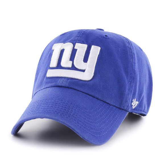 Men's New York Giants '47 Clean Up Royal Hat Cap NFL Football Adjustable Strap