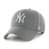 Men's New York Yankees '47 Brand Charcoal MVP Adjustable Snapback Cap Hat