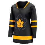 Women's Fanatics Branded Auston Matthews Black Toronto Maple Leafs - Alternate Premier Breakaway Reversible Player Jersey
