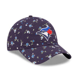 Women's Toronto Blue Jays New Era Navy Floral 9TWENTY Adjustable Hat