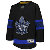 Youth Toronto Maple Leafs Black Alternate Premier Team NHL Hockey Reversible Jersey